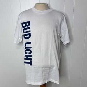 Vintage bud light single stitch tshirt adult XL